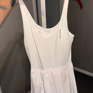 Aerie dress with bra support and shorts attached medium
